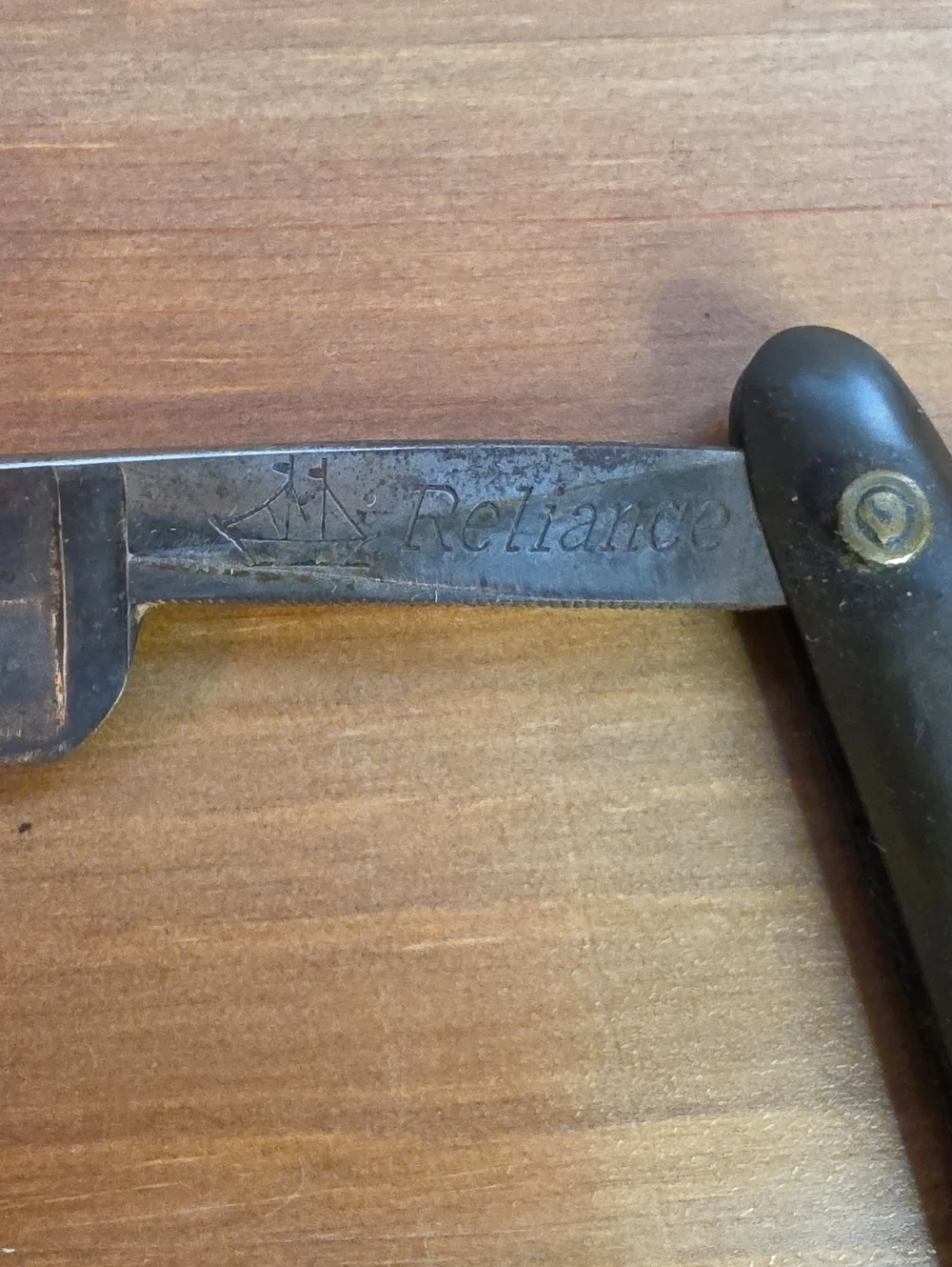 Antique - Vintage Wester Bros Straight Razor - Original Box